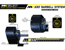 Load image into Gallery viewer, MX100 BARBELL SYSTEM W/STAND
