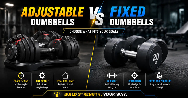 Adjustable vs Fixed Dumbbells: Which Should You Buy?