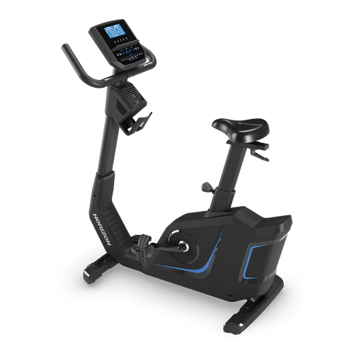 Horizon upright exercise bike