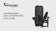 Load and play video in Gallery viewer, Vision Fitness Seated Leg Curl

