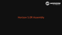 Load and play video in Gallery viewer, HORIZON 5.0R RECUMBENT BIKE
