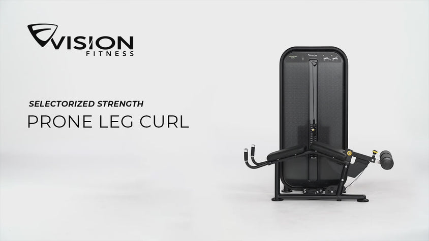 Prone leg curl machine workout video preview
