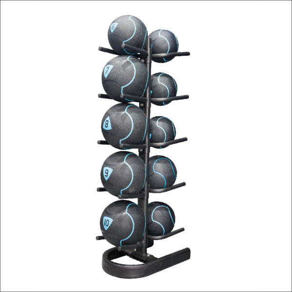 LIVEPRO MEDICINE BALL RACK STORAGE 10PC