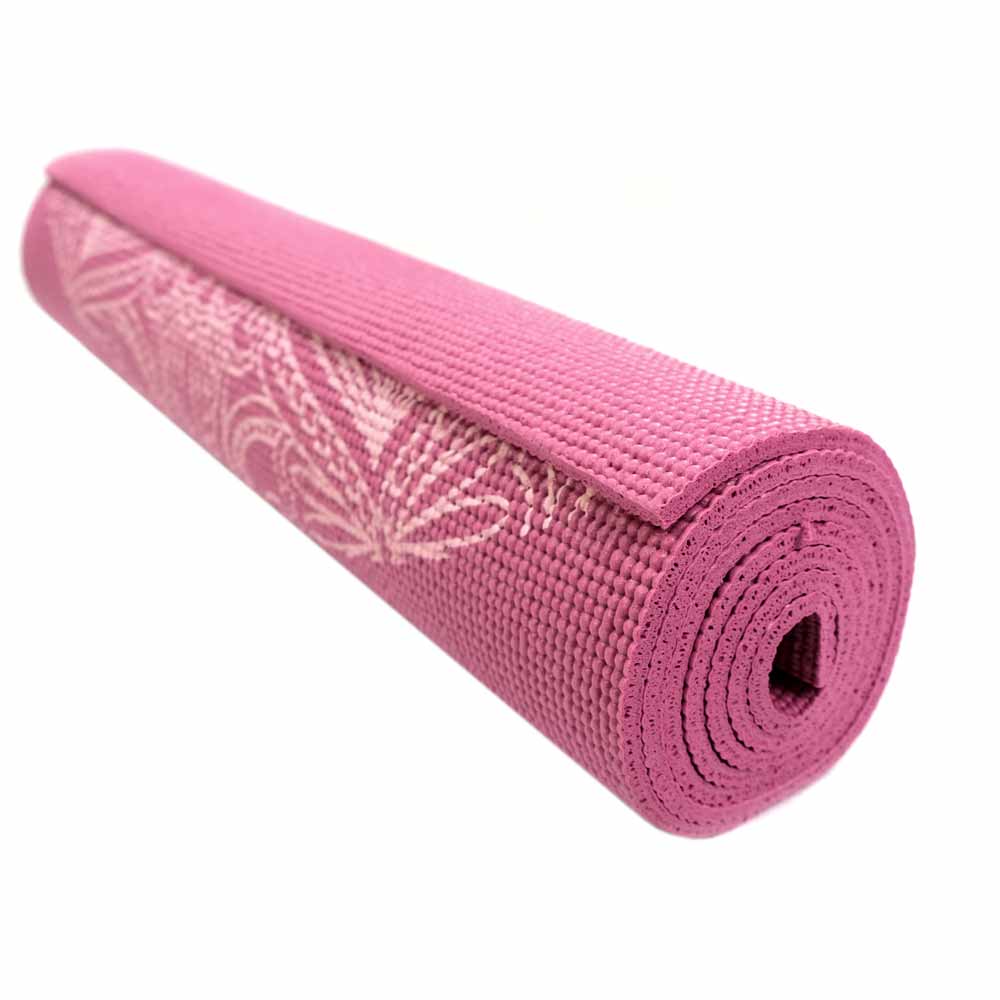 LIVEUP PAINTED YOGA MATT 6MM
