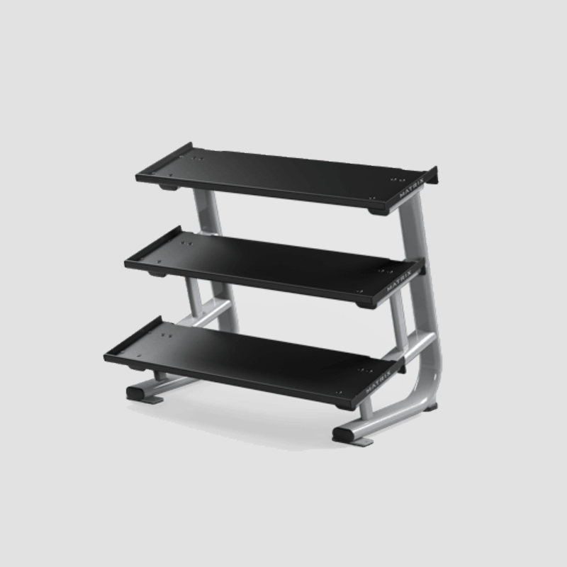 Magnum Studio Flat-Tray Dumbbell Rack (122 Cm / 48