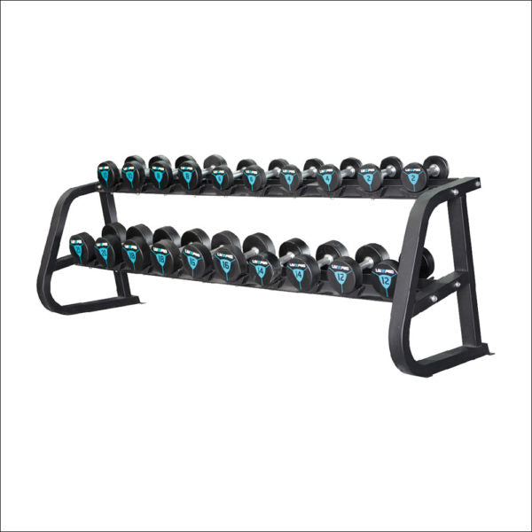 LIVEPRO 2 TIER DUMBBELL RACK - 10PAIR