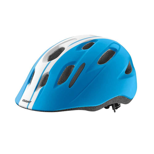 GIANT YOUTH HELMET - HOOT MATTE RACE BLUE
