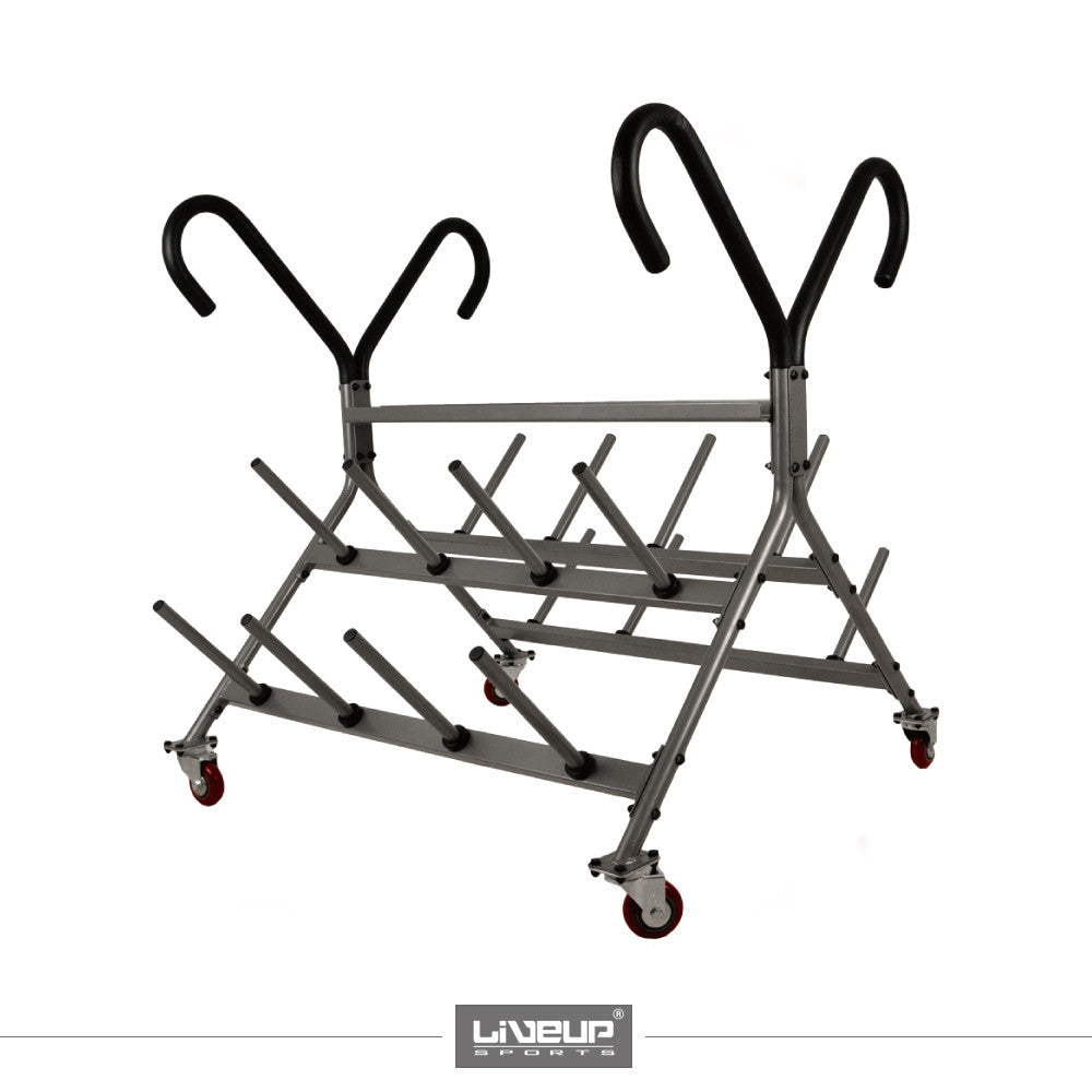 LIVEUP BARBELL & PLATES RACK