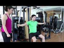 Load and play video in Gallery viewer, FFITTECH PECTORAL FLY &amp; REAR DELT DUAL - FSM56B
